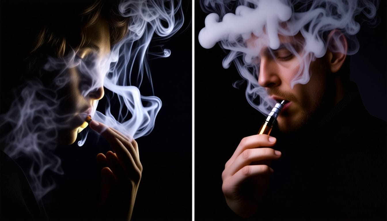découvrez les principales différences entre vapoter et fumer. apprenez comment ces deux pratiques se distinguent en termes de santé, de composants et d'expérience utilisateur. informez-vous pour faire un choix éclairé pour votre bien-être.
